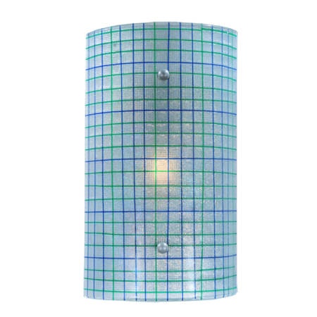 Meyda Tiffany Metro 15" Tall Wall Sconce Blue