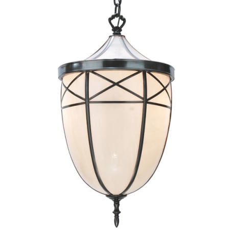 Meyda Tiffany Borough 2 Light 14" Wide Pendant Craftsman Brown