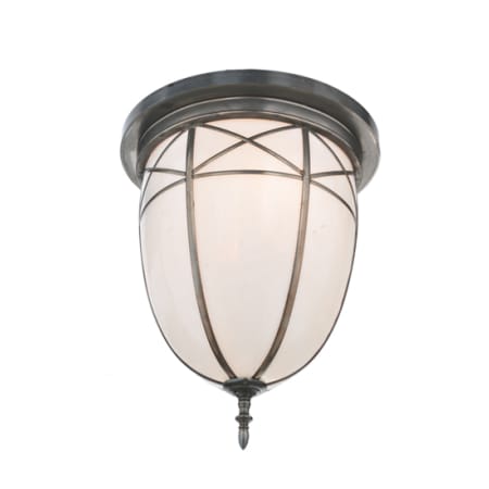 Meyda Tiffany Borough Hall 2 Light 16" Wide Semi-Flush Ceiling Fixture Craftsman Brown