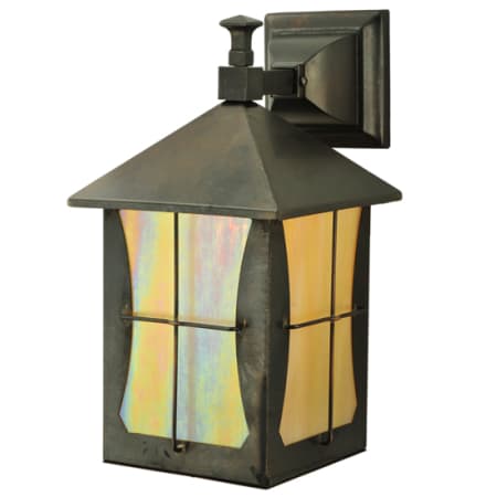 Meyda Tiffany Pelham 14" Tall Wall Sconce Craftsman Brown