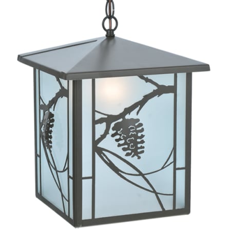 Meyda Tiffany Lantern 17" Wide Pendant Timeless Bronze
