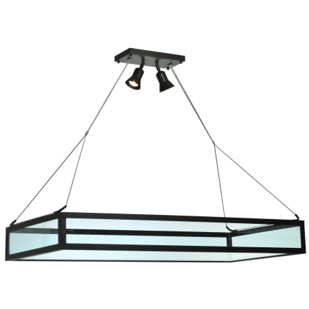 Wrought Iron / Clear Glass