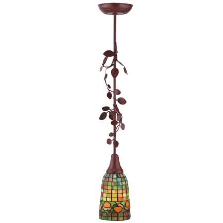 Meyda Tiffany Tiffany Acorn 5" Wide Mini Pendant Rust