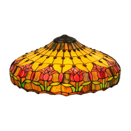 Meyda Tiffany Colonial Tulip 9.5" Tall Lamp Shade N/A