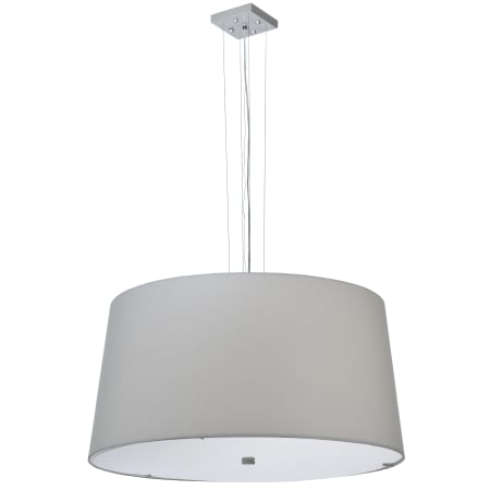 Brushed Nickel / Ivory Linen