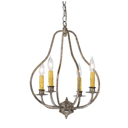Meyda Tiffany Epare 4 Light 15" Wide Taper Candle Pendant N/A