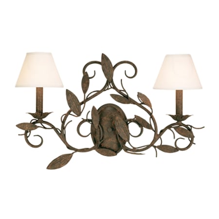 Meyda Tiffany Branches 2 Light 25" Tall Wall Sconce Pompeii Gold