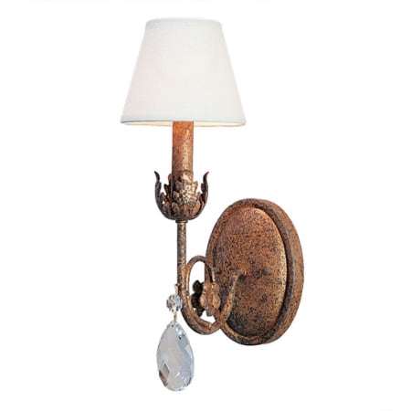 Meyda Tiffany Antonia 12" Tall Wall Sconce Autumn Leaf