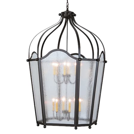 Meyda Tiffany Citadel 12 Light 42" Wide Taper Candle Pendant Oil Rubbed Bronze