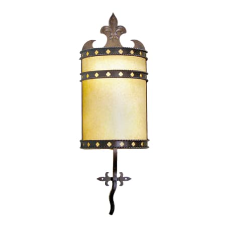 Meyda Tiffany Stanza 2 Light 25" Tall Wall Sconce Gilded Tobacco