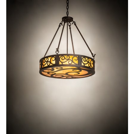 Meyda Tiffany Dean 3 Light 24" Wide Pendant N/A