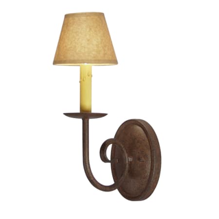 Meyda Tiffany Squire 15" Tall Wall Sconce Pate