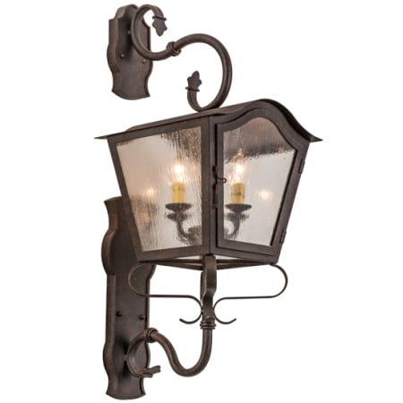 Meyda Tiffany Christian 4 Light 33" Tall Wall Sconce Cajun Spice