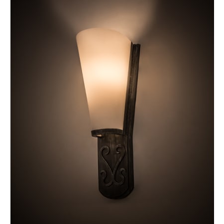 Meyda Tiffany Sabia 17" Tall Wall Sconce Antique Iron Gate