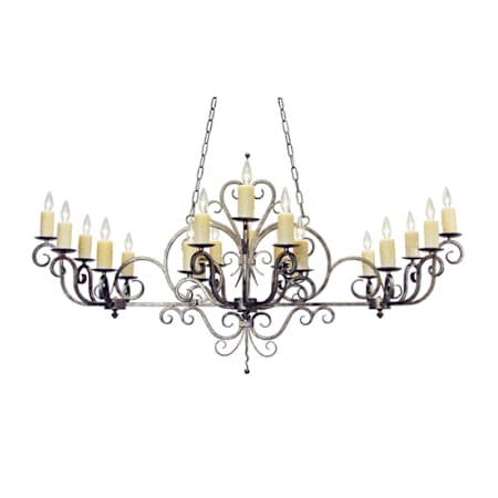 Meyda Tiffany Kean 20 Light 34" Wide Taper Candle Style Chandelier Corinth