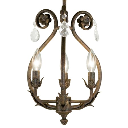 Meyda Tiffany Antonia 3 Light 12" Wide Crystal Pendant - Custom / Crystal Finish Custom / Crystal