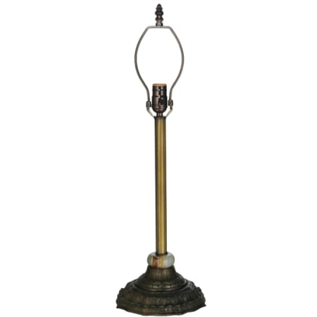 Meyda Tiffany Reeded 17" Tall Lamp Base N/A