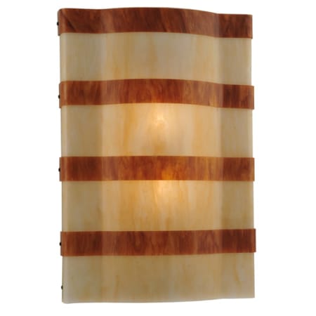 Meyda Tiffany IL Bacco 2 Light 24" Tall Wall Sconce Sahara Taupe
