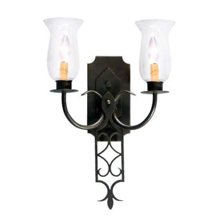 Meyda Tiffany Gabrielle 2 Light 21" Tall Wall Sconce French Bronze