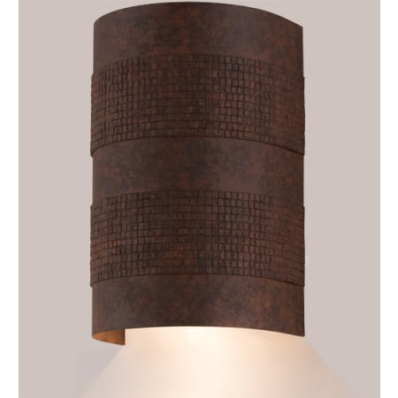 Meyda Tiffany Aterra 14" Tall Wall Sconce Rusty Nail