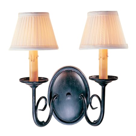 Meyda Tiffany Jenna 2 Light 14" Tall Wall Sconce Blackwash