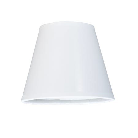 Meyda Tiffany 5" W X 4" H Taos White Glossy Parchment Replacement Shade White Parchment