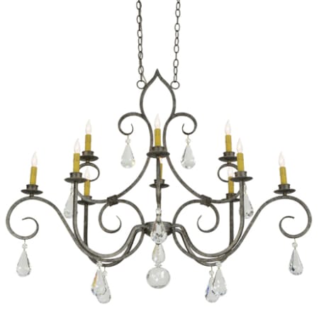 Meyda Tiffany Celine 10 Light 28" Wide Crystal Candle Style Chandelier Corinth