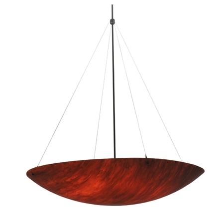 Meyda Tiffany Cypola 8 Light 48" Wide Pendant Timeless Bronze