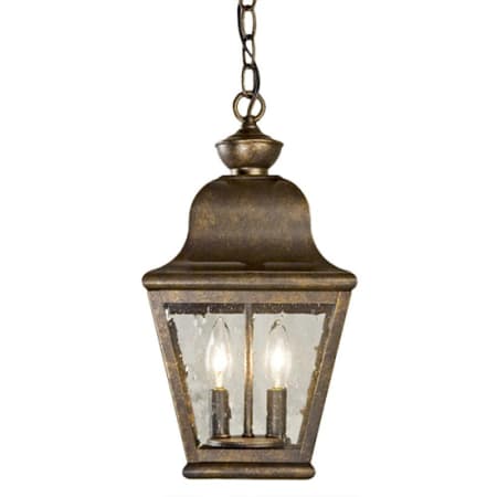 Meyda Tiffany Palmer 2 Light 9" Wide Taper Candle Mini Pendant N/A