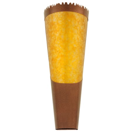 Meyda Tiffany 10" W Van Erp Amber Mica LED Wall Sconce Amber Mica