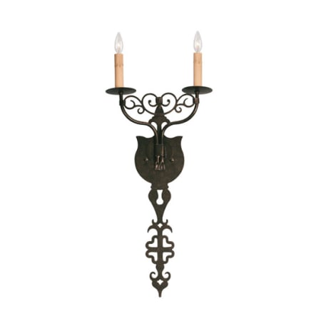 Meyda Tiffany Merano 2 Light 26" Tall Wall Sconce Pompeii Gold