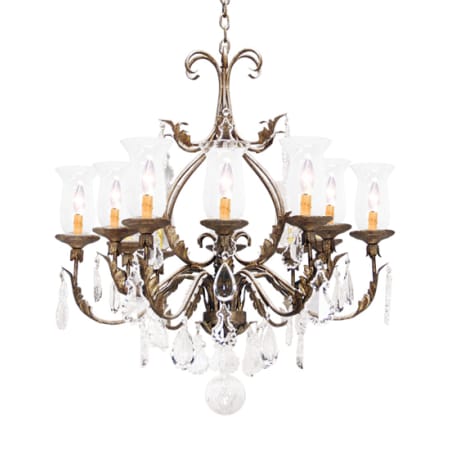 Meyda Tiffany French Elegance 12 Light 36" Wide Crystal Candle Style Chandelier Antiquity