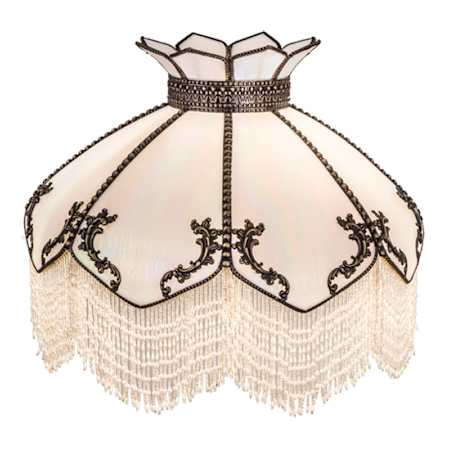 Meyda Tiffany Shade 17" Tall Lamp Shade Craftsman Brown