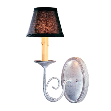 Meyda Tiffany Jenna 14" Tall Wall Sconce Pewter