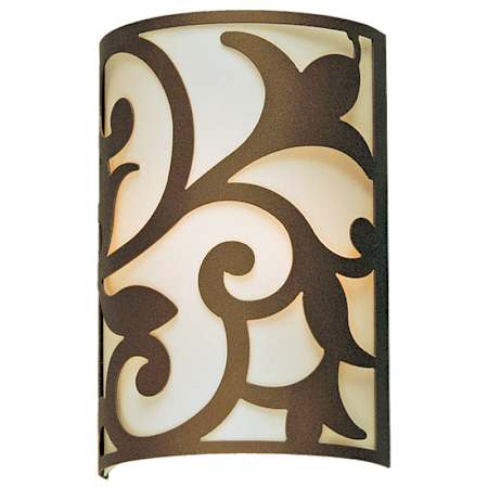 Meyda Tiffany Rickard 2 Light 12" Tall Wall Sconce Gilded Tobacco