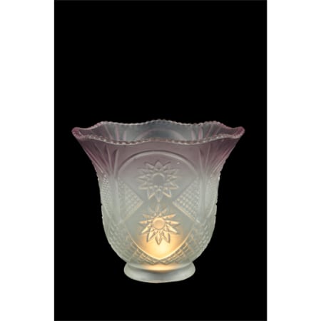 Meyda Tiffany Revival Stars 4" Tall Lamp Shade Crystal