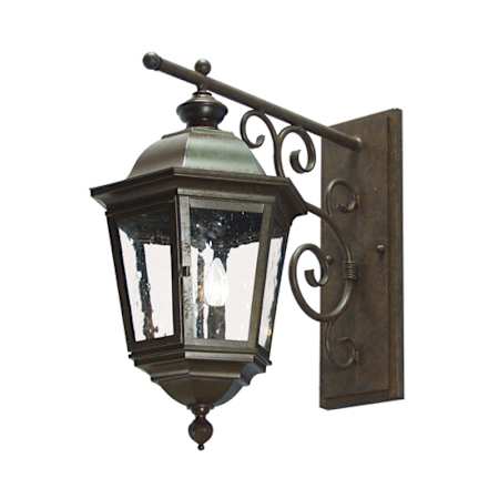 Meyda Tiffany Sebastian 2 Light 28" Tall Wall Sconce Antique Rust