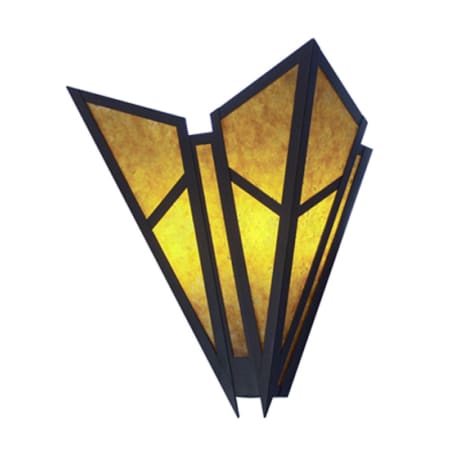 Meyda Tiffany Phoenix 2 Light 22" Tall Wall Sconce Blackwash