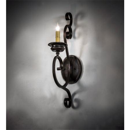 Meyda Tiffany Fernando 23" Tall Wall Sconce Gilded Tobacco