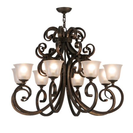 Meyda Tiffany Belvedere 8 Light 37" Wide Chandelier Custom