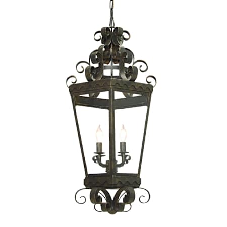 Meyda Tiffany Cadenza 4 Light 16" Wide Taper Candle Pendant N/A