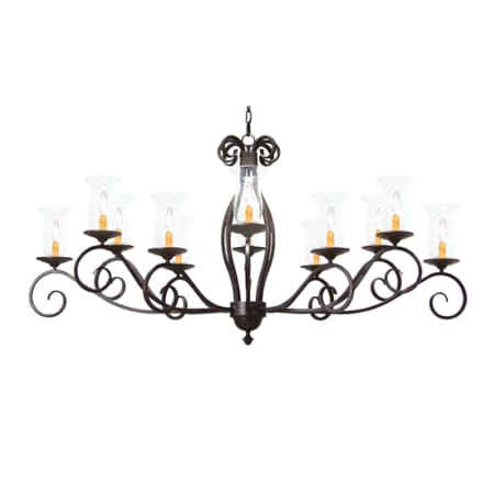 Meyda Tiffany Firenze 12 Light 24" Wide Taper Candle Style Chandelier Cajun Spice