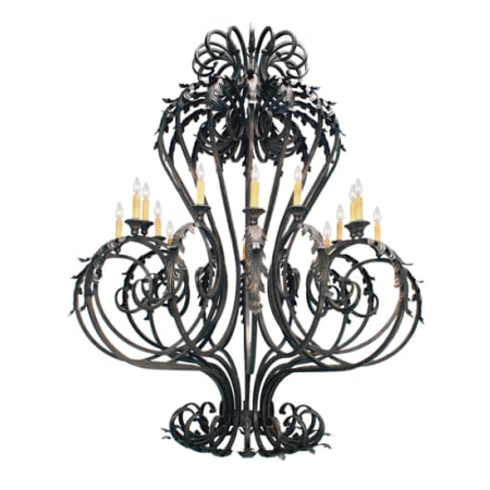 Meyda Tiffany Josephine 16 Light 72" Wide Taper Candle Style Chandelier Gilded Tobacco