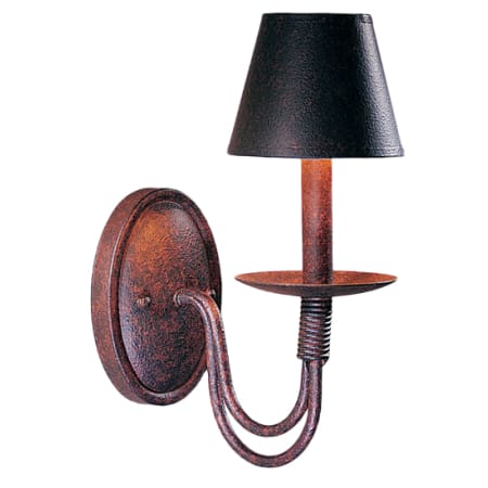 Meyda Tiffany Bell 14" Tall Wall Sconce Rusty Nail