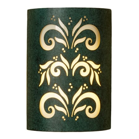 Meyda Tiffany Florence 12" Tall LED Wall Sconce Golden Verde