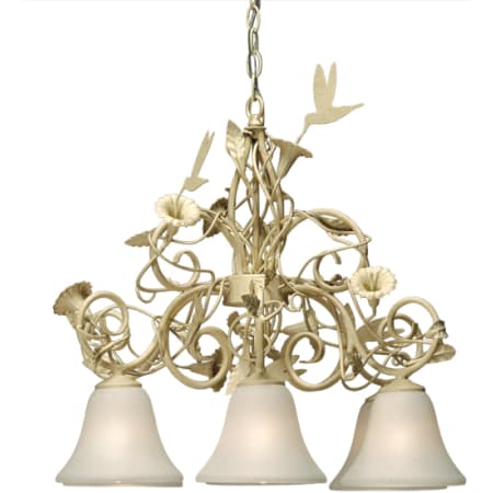 Meyda Tiffany Hummingbird 6 Light 24" Wide Chandelier Cameo