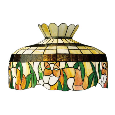 Meyda Tiffany Cat 13.5" Tall Lamp Shade Pewter