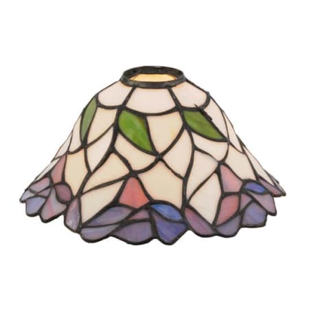 Meyda Tiffany Daffodil Bell 4.5" Tall Lamp Shade Brushed Nickel