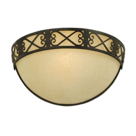 Meyda Tiffany Toscano 6" Tall Wall Sconce Antique Iron Gate