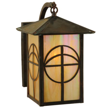 Meyda Tiffany Seneca 11" Tall Wall Sconce Vintage